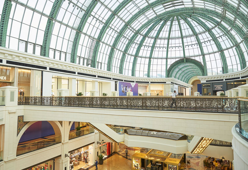 Mall of Emirates mezzanine structure